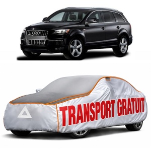 Prelata Antigrindina pentru auto Audi Q7 (2005-2015) - husa protectie antigrindina si intemperii meteo severe - anti-grindina vijelii furtuni pentru auto