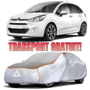 Prelata Antigrindina pentru auto Citroen C3 II2009-2016 - husa protectie antigrindina si intemperii meteo severe - anti-grindina vijelii furtuni pentru auto