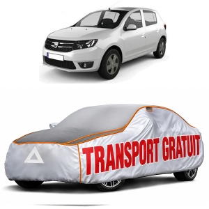 Prelata Antigrindina pentru auto Dacia Sandero din (2020-) - husa protectie antigrindina si intemperii meteo severe - anti-grindina vijelii furtuni pentru auto