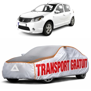 Prelata Antigrindina pentru auto Dacia Sandero Stepway (2020-) - husa protectie antigrindina si intemperii meteo severe - anti-grindina vijelii furtuni pentru auto