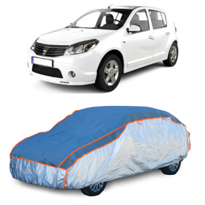 Prelata Antigrindina pentru auto Dacia Sandero Stepway II (2012-2020) - husa protectie antigrindina si intemperii meteo severe - anti-grindina vijelii furtuni pentru auto accesorii pentru autoturismul tau - masina v57624