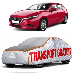 Prelata Antigrindina pentru auto Mazda 3 III 2013-2018 - husa protectie antigrindina si intemperii meteo severe - anti-grindina vijelii furtuni pentru auto