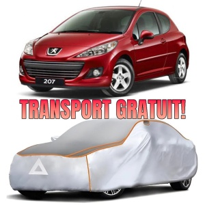 Prelata Antigrindina pentru auto Peugeot 207 (2006-2012) - husa protectie antigrindina si intemperii meteo severe - anti-grindina vijelii furtuni pentru auto