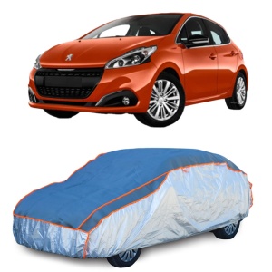 Prelata Antigrindina pentru auto Peugeot 208 (2012-2018) - husa protectie antigrindina si intemperii meteo severe - anti-grindina vijelii furtuni pentru auto accesorii pentru autoturismul tau - masina v56080