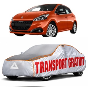 Prelata Antigrindina pentru auto Peugeot 208 (2012-2019) - husa protectie antigrindina si intemperii meteo severe - anti-grindina vijelii furtuni pentru auto