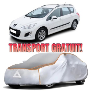 Prelata Antigrindina pentru auto Peugeot 308 I (T7) (2007-2013) - husa protectie antigrindina si intemperii meteo severe - anti-grindina vijelii furtuni pentru auto