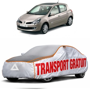 Prelata Antigrindina pentru auto Renault Clio III (2005-2012) - husa protectie antigrindina si intemperii meteo severe - anti-grindina vijelii furtuni pentru auto