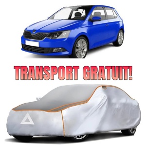Prelata Antigrindina pentru auto Skoda Fabia III (2014-2021) - husa protectie antigrindina si intemperii meteo severe - anti-grindina vijelii furtuni pentru auto
