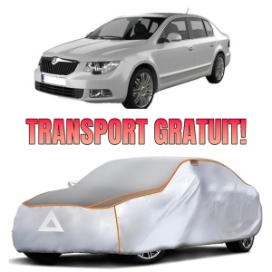 Prelata Antigrindina pentru auto Skoda Superb II (2008-2015) - husa protectie antigrindina si intemperii meteo severe - anti-grindina vijelii furtuni pentru auto