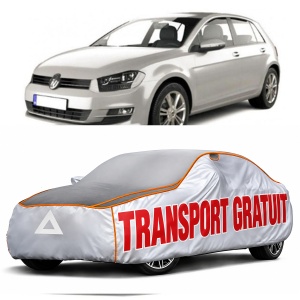 Prelata Antigrindina pentru auto Volkswagen Golf VII (2012-2020) - husa protectie antigrindina si intemperii meteo severe - anti-grindina vijelii furtuni pentru auto