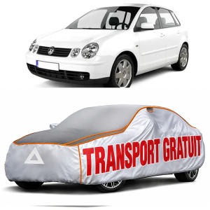 Prelata Antigrindina pentru auto Volkswagen Polo (2001-2009) - husa protectie antigrindina si intemperii meteo severe - anti-grindina vijelii furtuni pentru auto