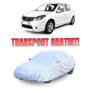 Prelata auto compatibila cu Dacia Sandero (2008-2012) husa exterioara pentru protectie auto