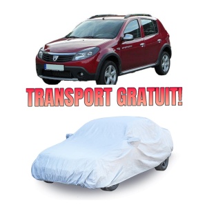 Prelata auto compatibila cu Dacia Sandero Stepway (2008-2012) husa exterioara pentru protectie auto
