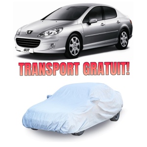 Prelata auto compatibila cu Peugeot 407 2003-2010 husa exterioara pentru protectie auto