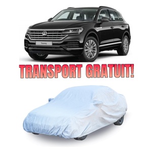 Prelata auto compatibila cu Volkswagen Touareg 2 (7P) (2010-2018) Set covorase tip tavita auto G. 3D husa exterioara pentru protectie auto