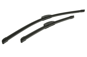 Set 3 stergatoare HYUNDAI TUCSON SUV Van (TLE) din 2015 - 2020, pentru parbriz si luneta fata si spate auto, Bosch Twin, din cauciuc siliconat rezistent, 4 Stickere Auto HYUNDAI v5166