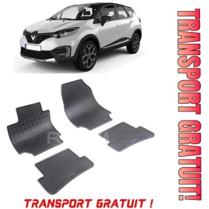 Renault Captur II fabricat din 01.2020 - Prezent, Suv, Hybrid, set covorase auto dedicate, din cauciuc 100% Premium - Transport Gratuit