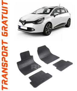 Renault Clio IV, Combi, fabricat din 03.2013 - Prezent, set covorase auto dedicate, din cauciuc 100% Premium accesorii pentru autoturismul tau - masina v155312