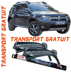 Renault Duster Set 2 stergatoare parbriz Bosch Bosch Aerotwin 60 cm/45 cm compatibile cu Renault Duster (Hs_) din 2012 (60 cm / 45 cm) accesorii pentru autoturismul tau - masina v122636