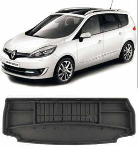 Renault Grand Scenic III Van din 04.2009 - 11.2016 *1, Tavita Pentru Portbagaj Lux Premium Dedicata, accesorii pentru autoturismul tau - masina v182836