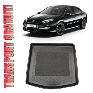 Renault Laguna III Hatchback din 07.2007 - 12.2015, Tavita Pentru Portbagaj Lux Premium Dedicata, Cu Sistem Audio Bose *2