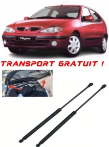 RENAULT MEGANE I (BA0/1_) - Set 2 amortizoare pentru portbagaj / haion compatibil cu RENAULT MEGANE I (BA0/1_) fabricat 1996 – 2003 accesorii pentru autoturismul tau - masina v28376