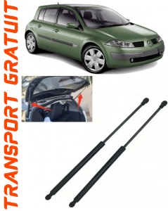Renault Megane II Set 2 amortizoare pentru portbagaj / haion Krosno compatibil cu Renault Megane II Hatchback fabricat intre 2003-2009 accesorii pentru autoturismul tau - masina v88193