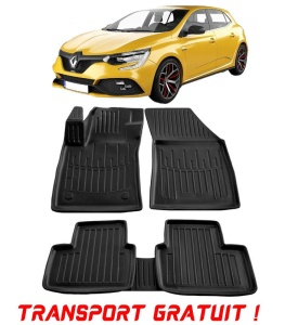 Renault Megane IV (2015 - prezent) Set covorase auto cauciuc G.Modern Line 3D transport gratuit accesorii pentru autoturismul tau - masina v49995