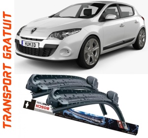Renault Megane Set 2 stergatoare parbriz Bosch Bosch Aerotwin 60 cm/40 cm compatibile cu Renault Megane III Hatchback (Bz0/1_, B3_) din 2008-2015 (60 cm / 40 cm) accesorii pentru autoturismul tau - masina v128030