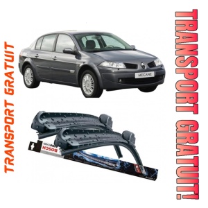Renault Megane Set 2 stergatoare parbriz Bosch Bosch Aerotwin compatibile cu Renault Megane 2002-2009 (60 cm / 45 cm)