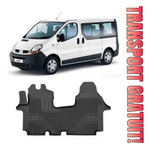 Renault Trafic II Din 09.2001 - 08.2014, Van , Set Covorase Auto Tip Tavita Premium 3D, din cauciuc