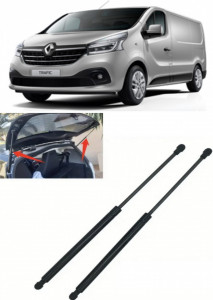 Renault Trafic III Set 2 amortizoare pentru portbagaj / haion Krosno compatibil cu Renault Trafic III Bus fabricat intre 2014 accesorii pentru autoturismul tau - masina v90087