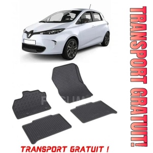 Renault Zoe, Hatchback, fabricat din 06.2019 - Prezent, Facelift, set covorase auto dedicate, din cauciuc 100% Premium - Transport Gratuit