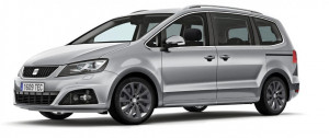 Seat Alhambra II Van din 09.2010 - Prezent, Tavita Pentru Portbagaj Lux Premium Dedicata, 7 Locuri Rand 3 Ridicat *1 accesorii pentru autoturismul tau - masina v203146