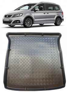 Seat Alhambra II Van din 09.2010 - Prezent, Tavita Pentru Portbagaj Lux Premium Dedicata, 7 Locuri Rand 3 Culcat *2 accesorii pentru autoturismul tau - masina v196547