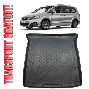 Seat Alhambra II Van din 09.2010 - Prezent, Tavita Pentru Portbagaj Lux Premium Dedicata, 7 Locuri Rand 3 Culcat *1