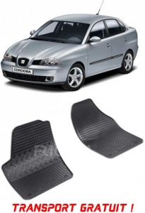 Seat Cordoba fabricat din 01.2003 - 2008 (Fata), set covorase auto dedicate, din cauciuc 100% Premium - Transport Gratuit accesorii pentru autoturismul tau - masina v38028