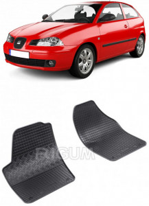 Seat Ibiza fabricat din 03.2002 - 2008 (Fata), set covorase auto dedicate, din cauciuc 100% Premium accesorii pentru autoturismul tau - masina v160338