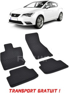Seat Leon IV MhEV fabricat din 2020 - Prezent, Hatchback, set covorase auto dedicate, din cauciuc 100% Premium - Transport Gratuit accesorii pentru autoturismul tau - masina v37983
