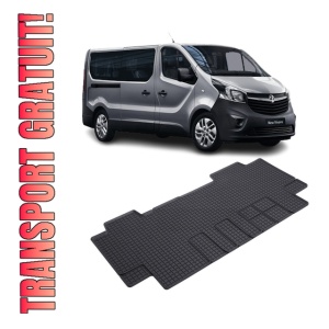 Set 1 covorase Opel Vivaro 6M 2020- prezent, randul 2, din cauciuc 100%, compatibile cu autoturismul OPEL Vivaro