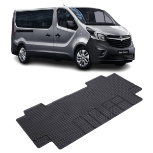 Set 1 covorase Opel Vivaro 6M 2020- prezent, randul 2, din cauciuc 100%, compatibile cu autoturismul OPEL Vivaro v3472