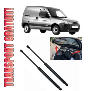 Set 2 amortizoare portbagaj haion CITROEN BERLINGO / BERLINGO FIRST Box Body/MPV (M_) din 1996-2011, 2 bucati, KROSNO, 4 stickere auto CITROEN