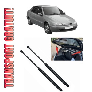 Set 2 amortizoare portbagaj haion CITROEN XSARA (N1) din 1997-2005, 2 bucati, MAGNUM TECHNOLOGY, 4 stickere auto CITROEN