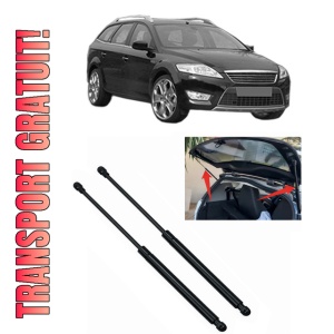 Set 2 amortizoare portbagaj haion FORD MONDEO IV (BA7) din 2007-2015, 2 bucati, KROSNO, 4 stickere auto FORD
