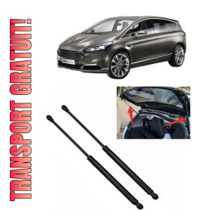 Set 2 amortizoare portbagaj haion FORD S-MAX (CJ, WA6) din 2015-2021, 2 bucati, KROSNO, 4 stickere auto FORD