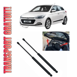 Set 2 amortizoare portbagaj haion HYUNDAI i20 II Coupe (GB) din 2015-2021, 2 bucati, KROSNO, 4 stickere auto HYUNDAI