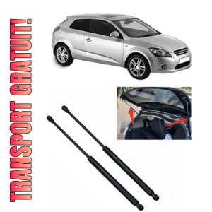 Set 2 amortizoare portbagaj haion KIA PRO CEE'D (ED) din 2008-2013, 2 bucati, KROSNO, 4 stickere auto KIA