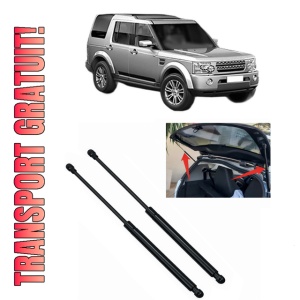 Set 2 amortizoare portbagaj haion LAND ROVER DISCOVERY IV (L319) din 2009-2018, 2 bucati, KROSNO, 4 stickere auto LAND ROVER