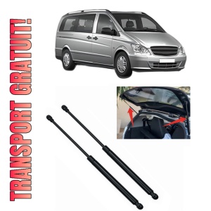 Set 2 amortizoare portbagaj haion MERCEDES-BENZ VITO Bus (W639) din 2003-2014, 2 bucati, MAGNUM TECHNOLOGY, 4 stickere auto MERCEDES-BENZ