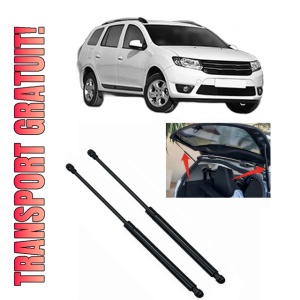 Set 2 amortizoare portbagaj haion RENAULT LOGAN II Estate (K8_) din 2013-2020, 2 bucati, KROSNO, 4 stickere auto RENAULT